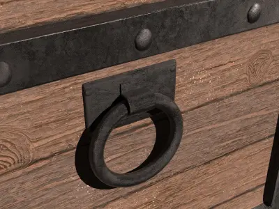 Medieval Chest  3D model