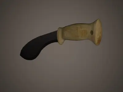 Gurkha Knife 3D model
