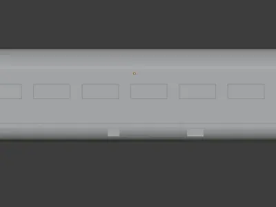 H0 1-87 scale Reisezugwagen Apmbzf 116 8 3D print model