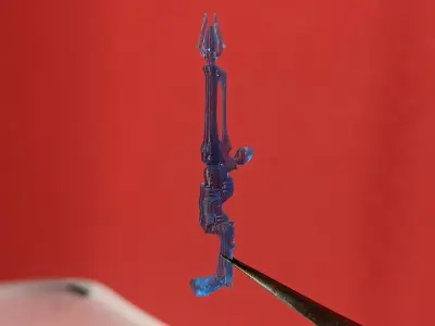 Evil Space Elf - Haywire with hand arm or plain 3D print model