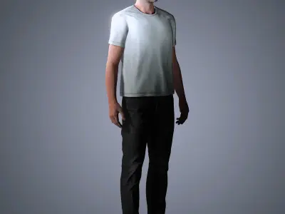 Pep Guardiola Character  Low-poly 3D model