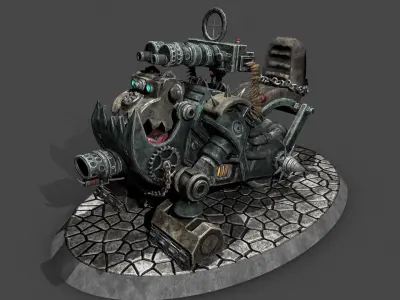robo dog Free low-poly 3D model