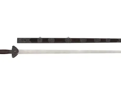 Jian Sword 3D model