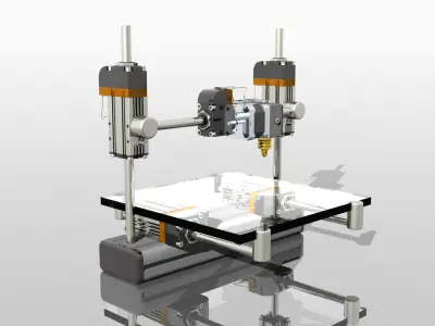 3D Printer - My vision 3D model