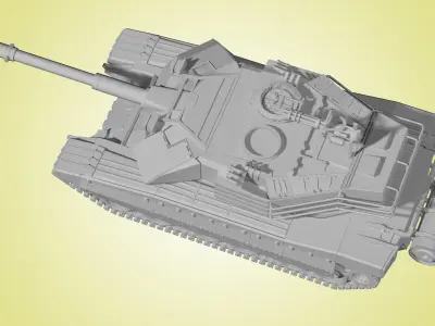 M1 Abrams Tank 3D model purchase