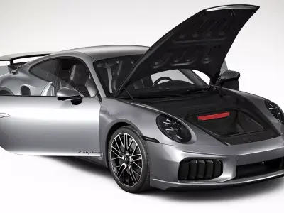 2026 Porsche 911 Turbo S 3D model