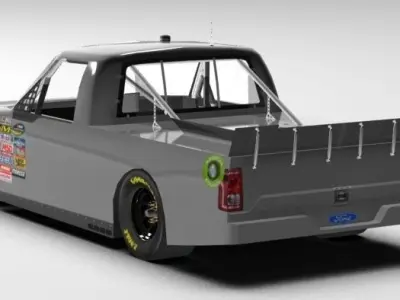 2014 Nascar Camping World Game Ready 3D model