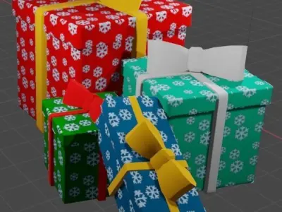 Christmas Presents 3D model