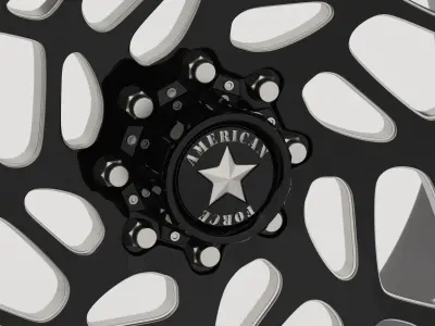 American Force Hornet Rims 3D model