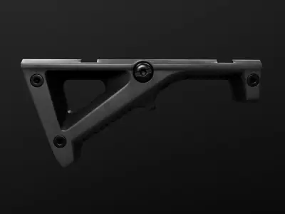 Magpul AFG-2 Angled Fore Grip Low-poly 3D model