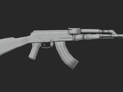 AK-47 ak - rifle 3D model order