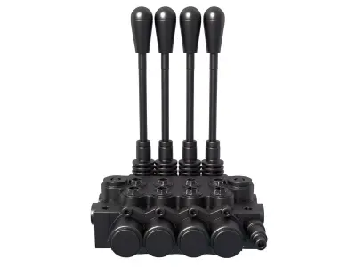 Hydraulic Log Splitter Valve Spool - Control Valve 3D print model