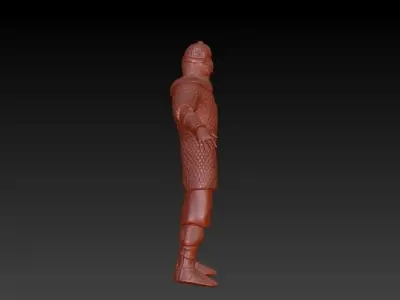 Byzantine soldier 3D model