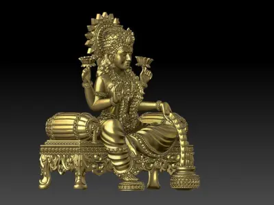 LAKSHMI LAXMI JI 04 3D print model