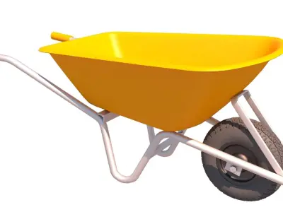 wheelbarrow 3D model