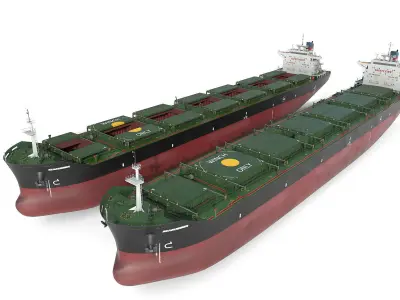 Ships collection 02 hquality 3D model