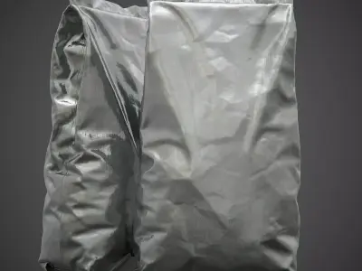 Foil Package - PBR 3D model