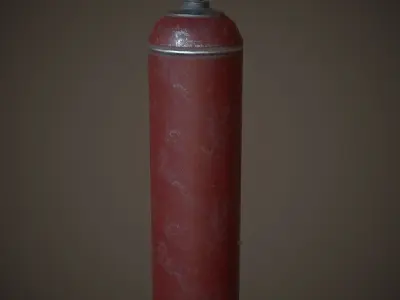 Balloon PBR Low Poly spray can Low-poly 3D model