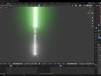Lightsaber 3D model