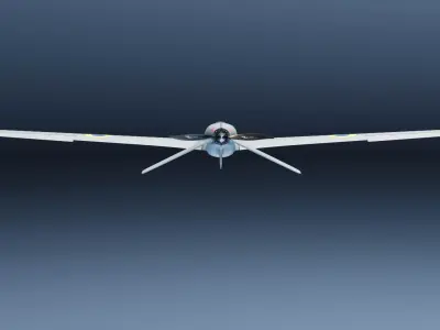 Shark Ukrainian Reconnaissance Drone 3D model