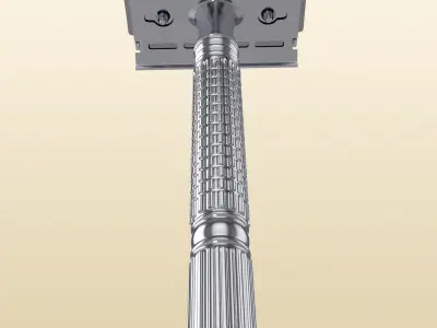 Razor Shaving Tool for Wet Shaving 3D model