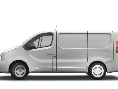 Generic EV Mid Van 2023 3D model