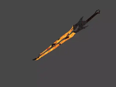 Blade for RPG Games 3D model