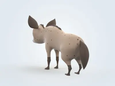 Hyena 3D model purchase
