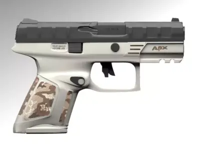 Gun military 3D model