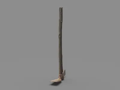 Pick Mattock 3D Scan  3D model