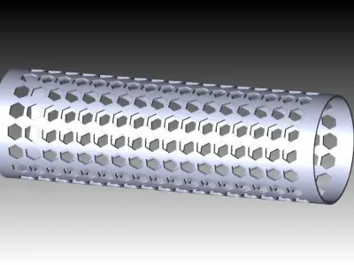 RedHarbinger Reservoir Cover Free 3D model