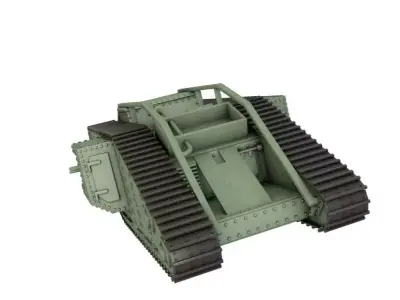 Tank MK 4 3D model