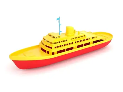 Toy Ship 1 3D model