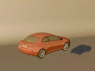 Alfa Romeo GT - Italian Sport Coupe 3D model