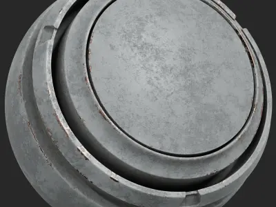 Painted Metal Substance Smart Materials - Vol 4 Texture