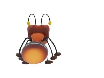 Ant Cute charactor 3D model
