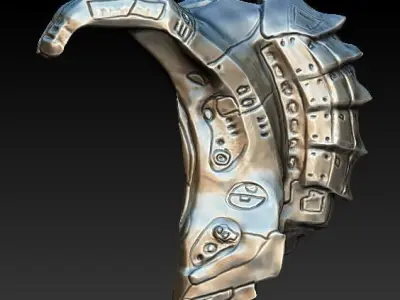 Predator back pack 3D model
