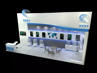 Exhibition - Area - 3X9-3DMAX2009-28 3D model