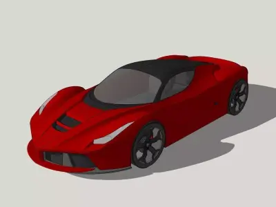 Laferrari sports car Free 3D model