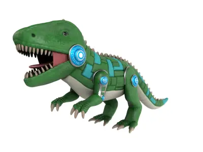Dino Toy 3D model get