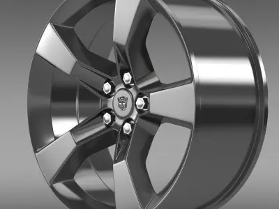 Chevrolet Camaro 2010 transformer rim 3D model