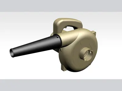 Dust Blower or Fan 3D model
