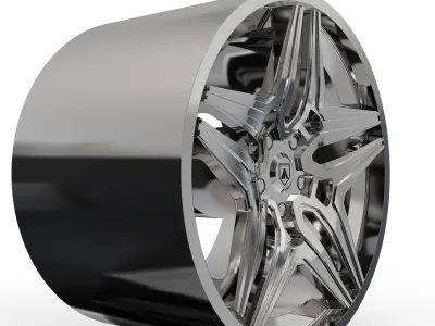 ASANTI DUKE WHEEL 3D MODEL 3D model