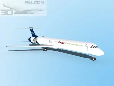 Falcon3D MD-80 Air Cargo Intl 3D model