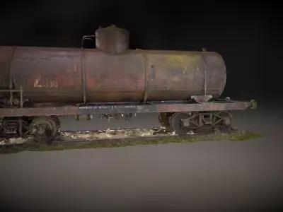 Wagon Citerne 3D model