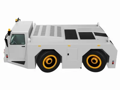Airport Tug 3D model