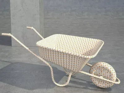Wheelbarrow 1 3D model