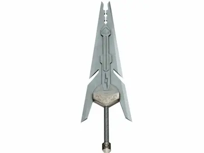 Sword 12 Low-poly 3D model