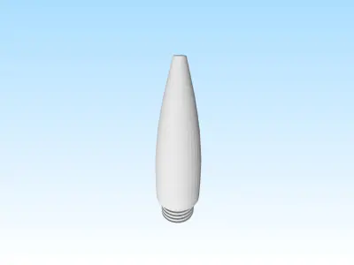 model 3d cartridge 12 7 mm Free 3D print model