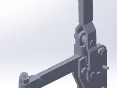 GP-1247-SBO clamp with handle Free 3D model